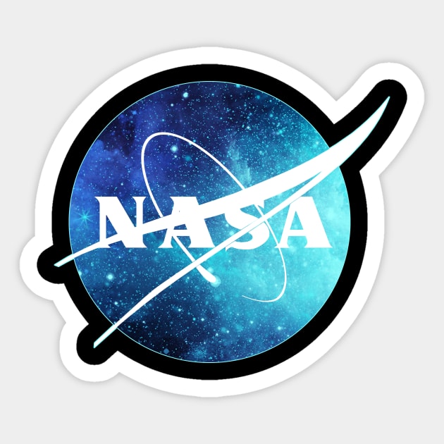 Nasa Logo Sticker by Creation Cartoon